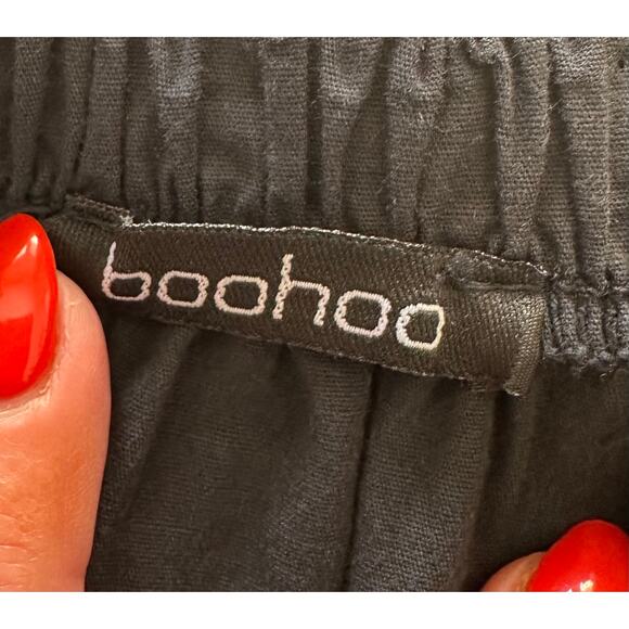 Boohoo - Off Shoulder Black Blouse 3/4 Flowey Sleeves - Size 22 NWOT - Picture 8 of 9